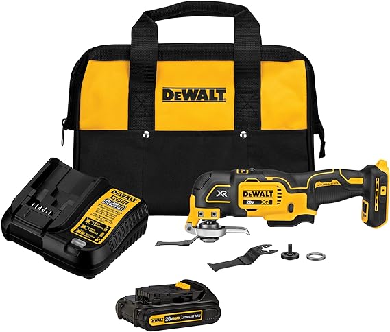 DEWALT 20V MAX XR OSCILLATING TOOL KIT, 3 - SPEED DEWALT 20V MAX XR OSCILLATING TOOL KIT, 3 - SPEED